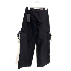 American Bazi cargo pants Los Angeles daily rocket flare buckles women's M new